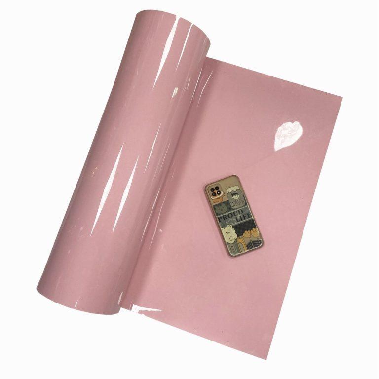 Pink HIPS Plastic Rolls