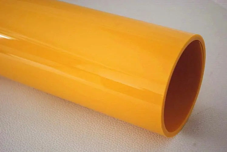  Yellow PET Plastic Rolls-1894