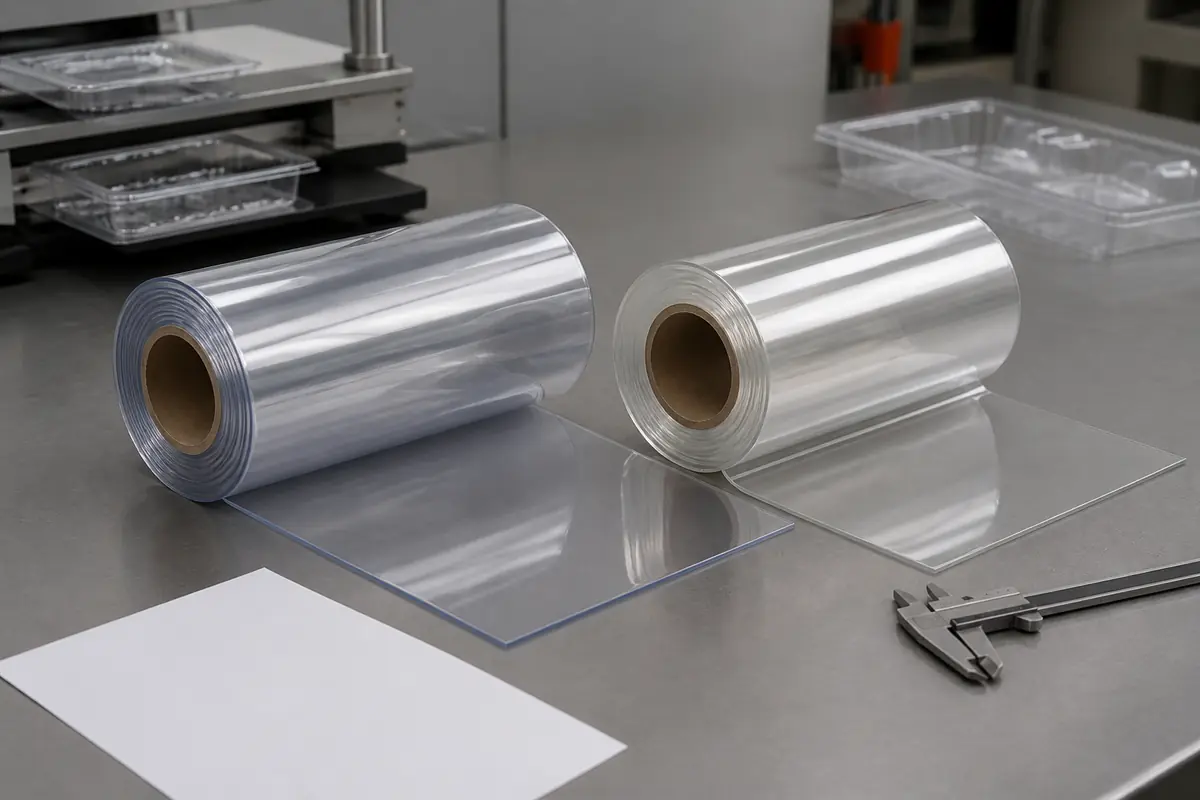 How to Compare APET and PET Sheet Before You Request a Quote